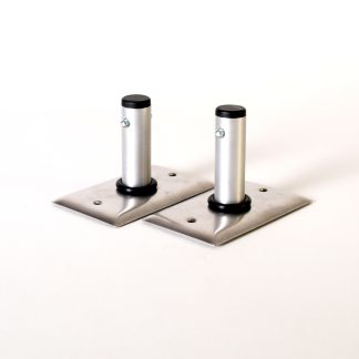 Wall and Floor Mount ( set of 2 )