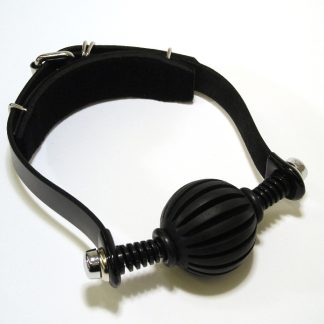 The "Get-A-Grip" Ball Gag. (deluxe with flush ends)