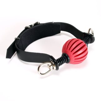 The "Get-A-Grip" Ball Gag. (deluxe with swivel eyes)